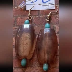 Handmade beaded earrings